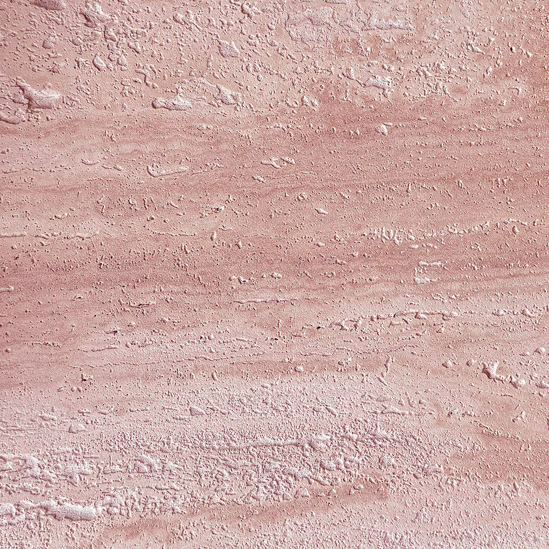 Porto Travertine Coffee Table, Red - Image 3